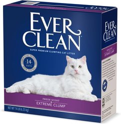 Ever Clean Extreme Clump Fresh Scented Clumping Clay Cat Litter, 14-lb box slide 2 of 9