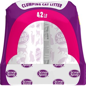 Scoop Away Complete Performance Fresh Scented Clumping Clay Cat Litter, 10.5-lb bag, pack of 4
