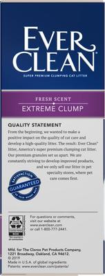 Show full view: Ever Clean Extreme Clump Fresh Scented Clumping Clay Cat Litter, 14-lb box slide 9 of 13