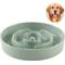 Show in main carousel: Havniva Ceramic Anti-Gulping Slow Feeder Dog Bowl, Light Green, 9.5-in slide 2 of 8