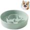 Show in main carousel: Havniva Ceramic Slow Feeder Dog Bowl for Small Dogs, 6.1-in, Light Green slide 3 of 9