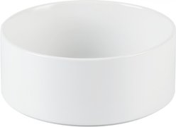 Havniva Ceramic Non-slip Dog Bowl, White, 7.3-in