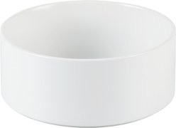 Havniva Ceramic Non-Slip Dog Bowl, White, 6-in