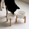 Show in main carousel: Havniva Ceramic Raised Dog Double Bowl Set with Stand, White, 6-in slide 7 of 7
