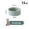 Show in main carousel: Havniva Ceramic Anti-Slip Cat Bowl, 5.1-in, 2 count, Light Green slide 2 of 6