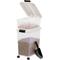 Show in main carousel: IRIS 3-Piece WeatherPro Airtight Stackable Dog, Cat & Bird Food Storage Container Combo with Scoop & Treat Box, Clear & White, 41-lb slide 2 of 10