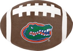ShopInstaPets NCAA Squeaking Football Dog Toy, Florida Gators