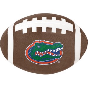 ShopInstaPets NCAA Squeaking Football Dog Toy, Florida Gators