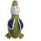 Show in main carousel: Eddie Bauer 14-in Oxford Nylon Duck Squeak & Crinkle Plush Dog Toy, Green/Gray/Navy slide 1 of 3