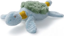 Fuzzwoof Stretchy-Squeaky Turtle Plush Dog Toy