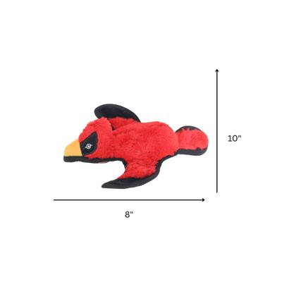 Show full view: SteelDog USA Ruffian Yard Bird Cardinal Crinkle Plush Dog Toy slide 3 of 6