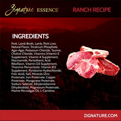 Show full view: Essence Limited Ingredient Recipe Ranch Recipe Wet Dog Food, 13-oz, case of 12 slide 5 of 8