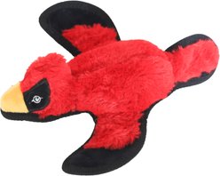 SteelDog USA Ruffian Yard Bird Cardinal Crinkle Plush Dog Toy