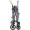 Show in main carousel: KZLAA Foldable 4 Wheels Dog & Cat Stroller with Canopy & Basket, Gray slide 5 of 9