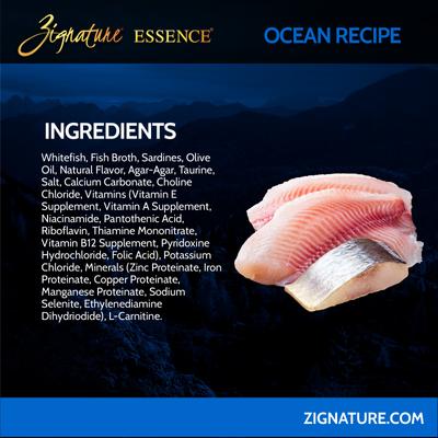 Show full view: Essence Limited Ingredient Recipe Ocean Recipe Wet Dog Food, 13-oz, case of 12 slide 5 of 9