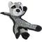 Show in main carousel: SteelDog USA Flat Bumpy Baby Raccoon Less Stuffing Plush Dog Toy slide 1 of 7