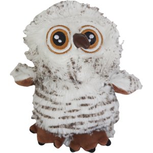 SteelDog USA Big Eyed Owl Crinkle Plush Dog Toy