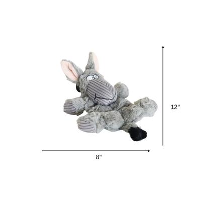 Show full view: SteelDog USA Barnyard Buddy Donkey Crinkle Plush Dog Toy slide 4 of 6
