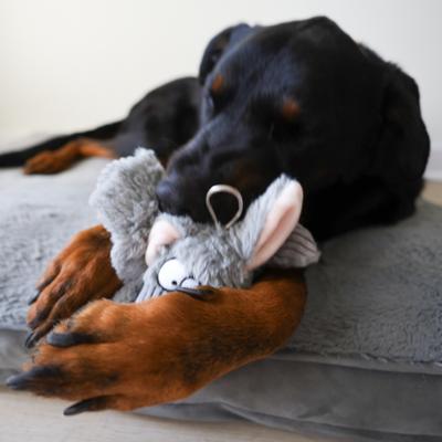 Show full view: SteelDog USA Barnyard Buddy Donkey Crinkle Plush Dog Toy slide 5 of 6