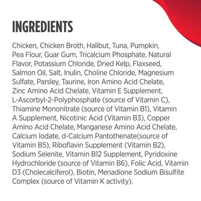 Show full view: Nulo Land & Sea Grain-Free Chicken & Halibut in Broth Pate Wet Dog Food, 12-oz can, case of 5 slide 8 of 11