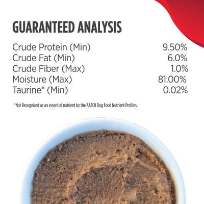 Show full view: Nulo Land & Sea Grain-Free Chicken & Halibut in Broth Pate Wet Dog Food, 12-oz can, case of 5 slide 7 of 11