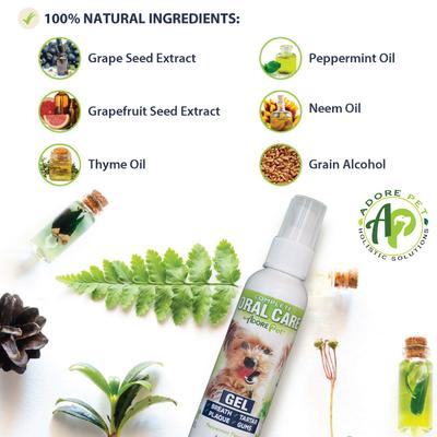 Show full view: ADORE Pet Complete Oral Care Dental Gel for Dogs, 1-fl oz bottle slide 5 of 6