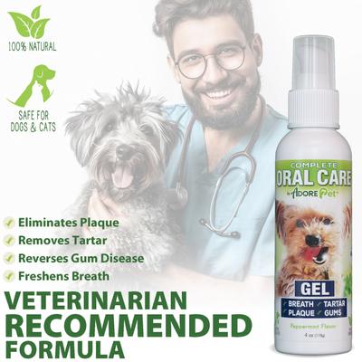 Show full view: ADORE Pet Complete Oral Care Dental Gel for Dogs, 1-fl oz bottle slide 4 of 6