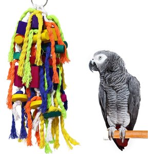 NonoPets Cage Wood Parrot Chewing Toy