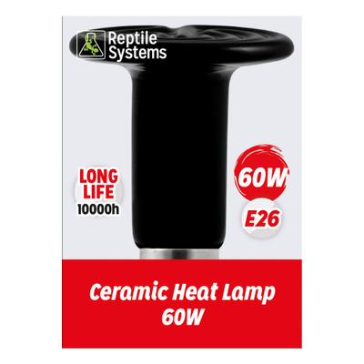 Show full view: Reptile Systems Ceramic Reptile Heat Lamp, 60-watt slide 2 of 3