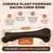 Show in main carousel: Scoochie Pet Chewka Bacon Flavored Plant-Forward Fully Digestible Dog Chew Bone, Medium, 6 count slide 4 of 8