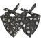 Show in main carousel: Dog Bandana Co. New Years Dog Bandana, Black, Large: 20 to 27-in neck slide 1 of 3