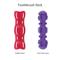 Show in main carousel: Gigwi Toothbrush Stick Dental Chewy Dog Toy, Purple slide 4 of 8