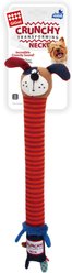 Gigwi Crunchy Neck Squeaky Plush Dog Toy, Red slide 2 of 8