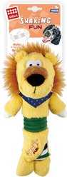 Gigwi Lion Squeaky Plush Dog Toy slide 2 of 7