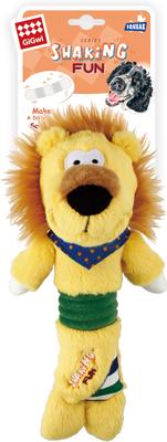 Show full view: Gigwi Lion Squeaky Plush Dog Toy slide 7 of 8