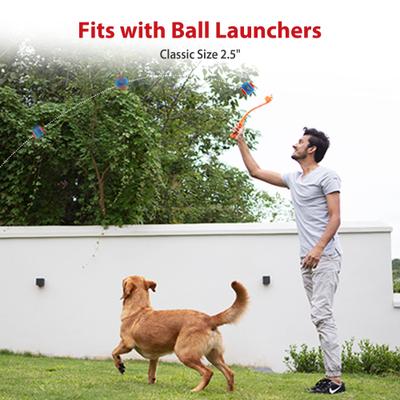 Show full view: Gigwi Dog Tennis Balls, Blue, 2.5-in, 3 count slide 5 of 8