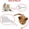 Show in main carousel: Gigwi Interactive Running Mouse for Cat Toy, Beige slide 4 of 9