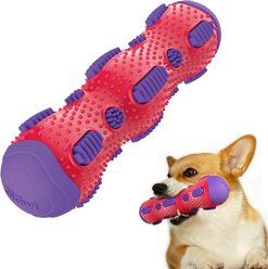 Gigwi Toothbrush Stick Dental Chewy Dog Toy, Purple