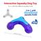 Show in main carousel: Gigwi 3-in-1 Squeak Bone Dog Toy, Purple slide 4 of 7