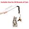 Show in main carousel: Gigwi Wand Fishing Feather Teaser Stick Cat Toy, Brown, 21-in slide 4 of 9