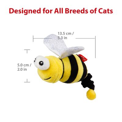 Show full view: Gigwi Vibrating Running Bee Cat Toy slide 4 of 8