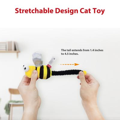 Show full view: Gigwi Vibrating Running Bee Cat Toy slide 2 of 8