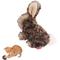 Show in main carousel: Gigwi Rabbit Refillable Catnip & Silvervine Cat Toy, Brown slide 1 of 8