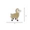 Show in main carousel: SteelDog USA Barnyard Baller Llama Crinkle Plush Dog Toy slide 4 of 6
