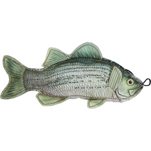 SteelDog USA Denim Bass Crinkle Plush Dog Toy