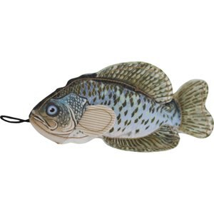 SteelDog USA Denim Crappie Crinkle Plush Dog Toy