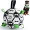 Show in main carousel: Nocciola Soccer Ball with Straps Interactive Dog Toy, Black & White, 9-in slide 1 of 8