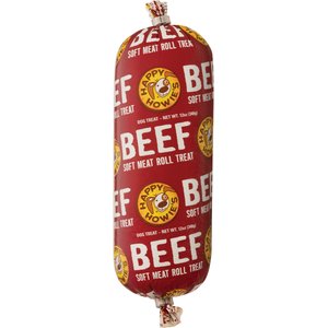 Happy Howie's Beef Meat Soft & Chewy Dog Treats, 12-oz roll