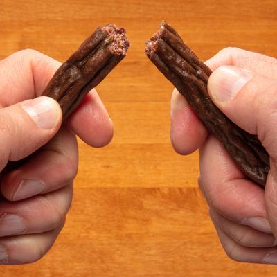 Show full view: Happy Howie's Baker's Dozen 6-in Beef Woof Stix Dog Treats, 13 count pouch slide 6 of 8