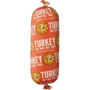 Happy Howie's Turkey Meat Soft & Chewy Dog Treats, 12-oz roll